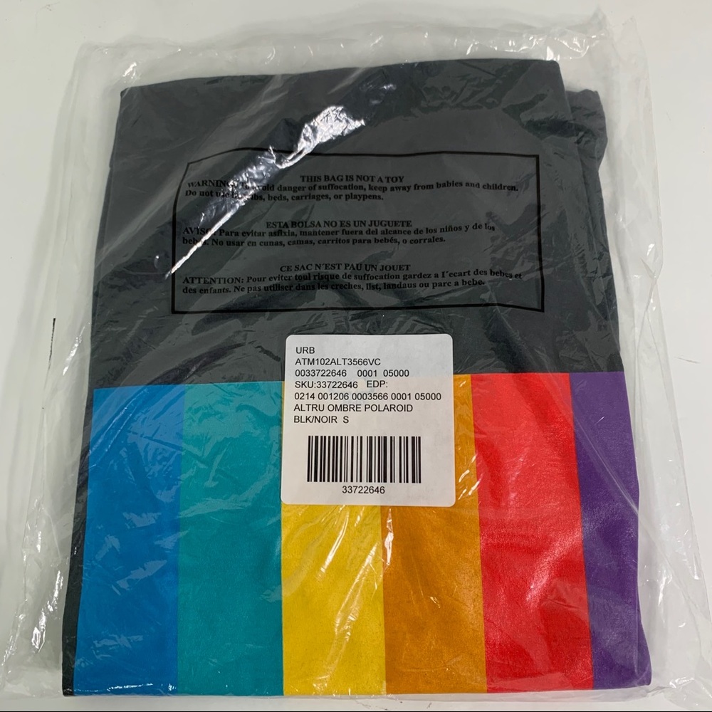 Polaroid Long Sleeve Color logo T-Shirt Altru - Picture 3 of 5